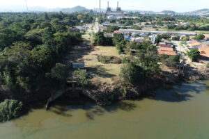 Read more about the article Imagens de drone registram evolução da ponte dr. Stélio Boabaid