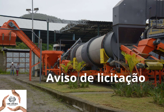 Read more about the article CIM/Amurel publicou edital para aquisição de materiais e insumos para uso na usina de asfalto